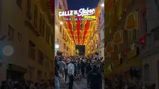 The best place to go for nightlife in Cali is the Calle del Sabor located in the city center just