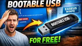 How to create EaseUS todo backup bootable usb for free