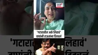 Chitra Wagh On Sanjay Raut Book: 'गटारातील अर्क लिहावं', चित्रा वाघांनी राऊतांना डिवचलं N18S
