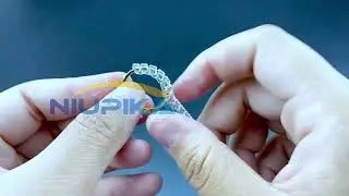 NIUPIKA Rings Winding Wire Invisible Jewelry Adjustment Tools 2 Specifications PU Clear Ring Size