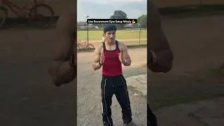 Best Use of Government Setup Gym 💪 #parkworkout #groundworkout #homeworkout