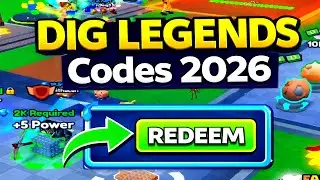 [LIMITED] DIG LEGENDS Codes 2026 - (Roblox) 🔑💎 ( How To Activat Codes in Dig Legends)