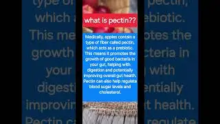 #apple #pectin benefits of apple