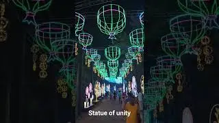 statue of unity ✨️🫶🏻# diwali ✨️ decorated 🪔🎉