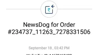 News Dog App payment Proof!!!