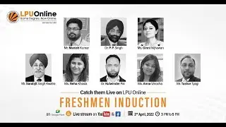 LPU Online Freshmen Induction Jan'2022 Session