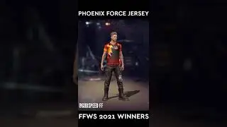 I Got FFWS 2021 Winners Phoenix Force Jersey 🤯🔥#shorts