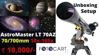 Celestrion Astromaster Lt 70Az Refractor Telescope Hindi Review,Celestron 21074