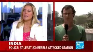 India: at least 200 rebels attacked station