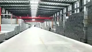 Galvanized square steel tube