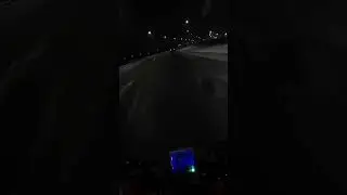 BASHAN 200 DRIFT UPALANIE #zima #śnieg #upalanie #drift #bashan #quad #atv #dji #action4 #night