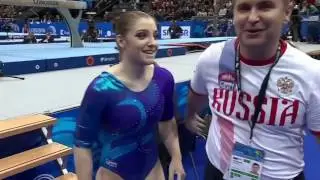 Aliya Mustafina - European Championships 2016 BB EF