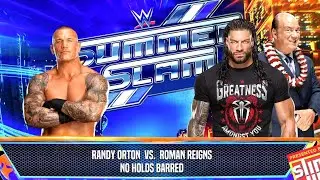 WWE 2K24: Рэнди Ортон против Романа Рейнса | Полный матч 1 на 1