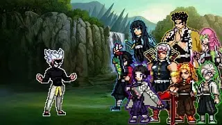 Garou vs Hashira &ndash; The Monster Hunter Faces the Demon Slayer Pillars