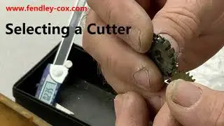 Making a Clock Winding Gear (reduction gear)