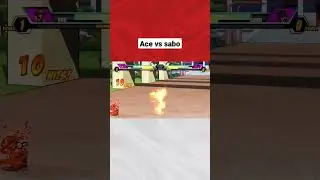 Ace vs Sabo || jump force mugen v10 ||