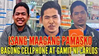 MAAGANG PAMASKO PARA SA KAY CARLOS SOBRANG SAYA NIYA #survival #FB.NOLEDALISAY 