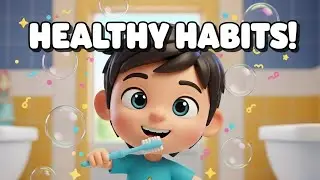 Healthy Habits Dance Song for Kids | Brush Teeth, Wash Hands & Sleep Routine