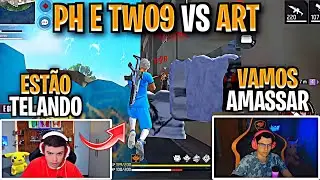 2X2 APOSTADO MD3 🔥 COM VIS&Atilde;O DO TWO9 E PHZIN vs TIME DO ART 🔥