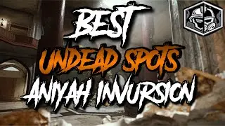 Cod Mobile: Best Spots for attack of the undead (Aniyah Incrusion Map)
