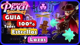 Guia 100% - El Robo de la Estatua 🗼 | Princess Peach Showtime!
