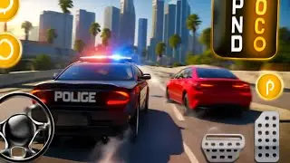 Police Car Chase Simulator 3D | Extreme Cop Pursuit & Crime Chase 🚓🔥