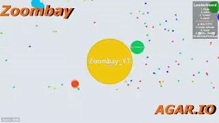 AMAZING ZOOMBAY AGARIO NOT SO LUCKY TEAM GAMEPLAY - Agar io