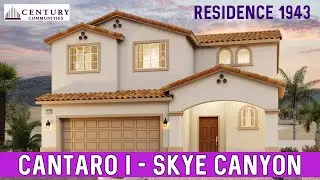 Cantaro I Residence 1943 | Century Communities in Skye Canyon | $458k+, 1943 sq.ft. 3 beds