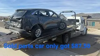 Sold 2020 Ford Escape for $87.50. I am done with it!!!