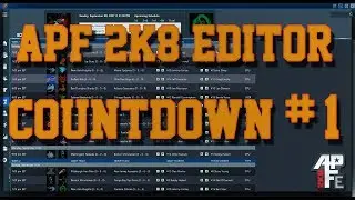 Countdown to APFe #1 - Developer Interview for All-Pro Football 2K8