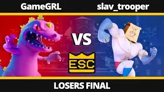 NASB @ ESC 10 - Losers Final - GameGRL (Reptar) Vs. slav_trooper (Powdered Toastman) - EU Tournament