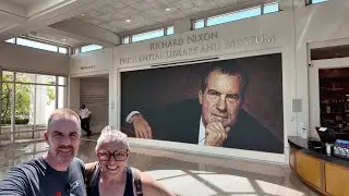 Richard M. Nixon Presidential Library!  Tour and Review!