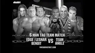 WWE ELIMINATION CHAMBER SHOWCASE 2K26 Nº03: EDGE, CHRIS BENOIT & BROCK LESNAR VS TEAM ANGLE - 2003