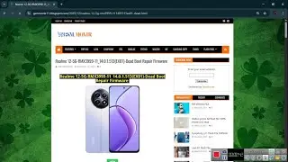 Realme 12 5G RMX3999 11.14.0.1 513EX01 Dead Boot Repair Firmware