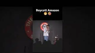 Boycott Amazon 😅🤣 #amazon #comedy #standup #varungrover #funny #zeenews #viralvideo #godimedia