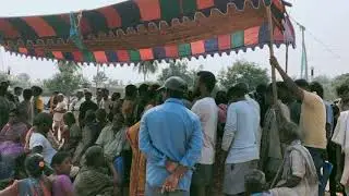 Dharna for school gate..REGA WARRIORS