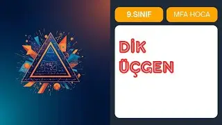 9. SINIF YARIÇAP YAYINLARI GEOMETRİK ŞEKİLLER-- DİK ÜÇGEN