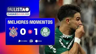 CORINTHIANS 0 X 1 PALMEIRAS | MELHORES MOMENTOS DA 7&ordf; RODADA DO PAULIST&Atilde;O