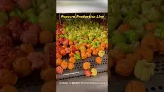 Industrial commercial automatic popcorn production line#popcornmachine #popcorn#productionline