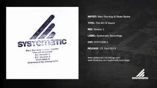 Marc Romboy & Blake Baxter - The Art Of Sound (Version 1)