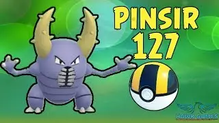 Shiny Pinsir caught - Generation 1 Pokedex 127 - Pokemon GO [No Hack]