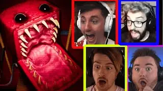 GAMERS REACT TO NEW POPPY PLAYTIME | BOXY BOO IS TERRIFYING | Project : PLAYTIME