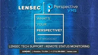 LENSEC PVMS Remote Status Monitoring | 