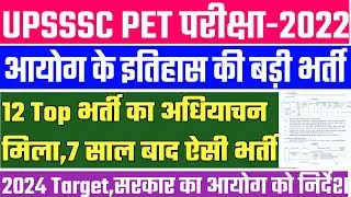 Pet Exam Date 2022 | Upsssc Pet Exam Date 2022 | Upsssc Latest News