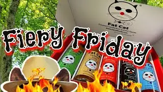FAT CAT Heat Lover&rsquo;s 5 Bottle Hot Sauce Gift Box! | My First Fiery Friday VIEWER&rsquo;S EDITION!