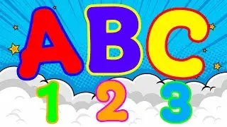 ABC Song Alphabet + Counting 1-26 Numbers in the Alphabet | abcd | alphabet | @BlueOnionRhymes