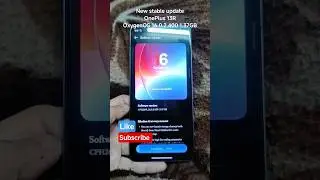 OnePlus 13R New Stable update Oxygen OS 16.0.2.400 #oneplus13r #oneplus #viral #smartphone #tech