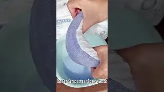 Have you ever seen the material inside Momotaro baby diapers?