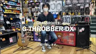 【エレキギター】GrassRoots G-THROBBER-DXを弾いてみた！