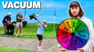 Our Editors Tried A Wheel Of NOT Ideal Golf Challenge!